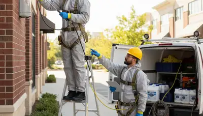 Tree service technician providing insect management treatment for trees in Clearwater, FL
